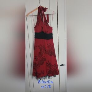 B Darlin halter dress sz 7/8